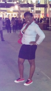 Me after the concert!!